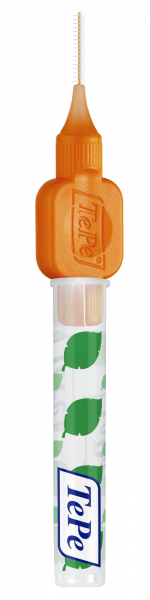 TePe Original mezizubní kartáčky z bioplastu 0,45 mm, oranžové, 6 ks