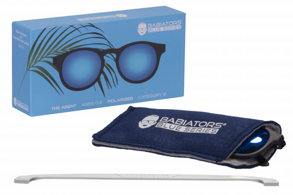 BABIATORS Keyhole The Agent polarizační sluneční brýle, černé, 0-2 let