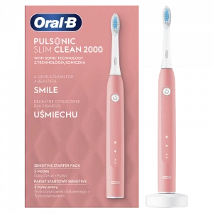 Oral-B Pulsonic Slim Clean 2000 Pink, sonický kartáček