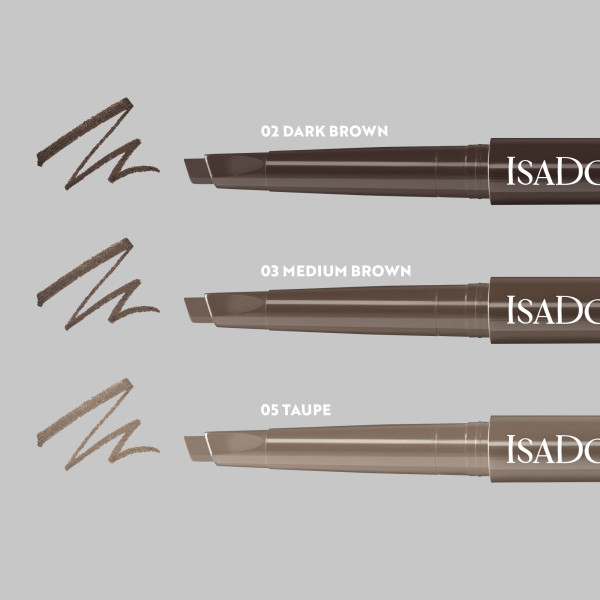 ISADORA The Sculpting Brow Pen 05 Taupe, voděodolná tužka na obočí