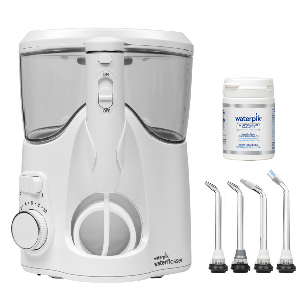 Waterpik Whitening WF-06 ústní sprcha s bělením (poničený obal)