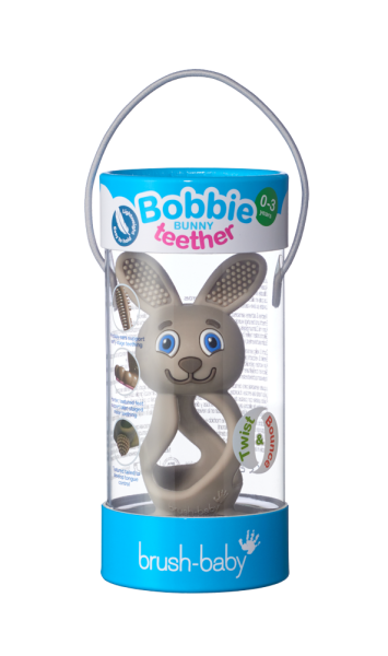 Brush-baby Bobbie Bunny kousátko, cappuccino, 0-3 roky