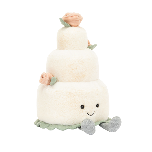 Jellycat Plyšová hračka - Svatební dort 28 cm