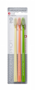 SWISSDENT GENTLE zubní kartáčky Extra Soft (2+1 zdarma), TICINO