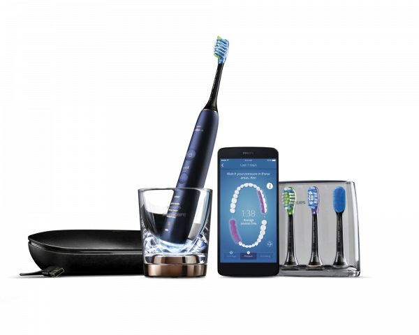 Philips Sonicare DiamondClean SMART Lunar Blue HX9954/57, sonický kartáček