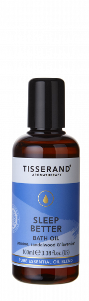 Tisserand Sleep Better luxusní koupelový olej s levandulí a jasmínem pro klidný spánek, 100 ml