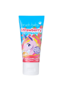 Brush-baby Strawberry Unicorn, dětská zubní pasta s jahodovou příchutí 50 ml, 3-6 let