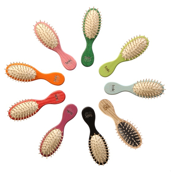 Tek MULTICOLOR kartáč žlutozelený