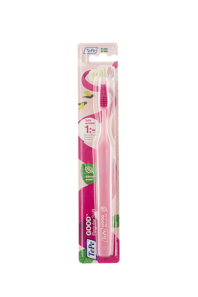 TePe GOOD Regular soft, limitovaná edice Pink Ribbon