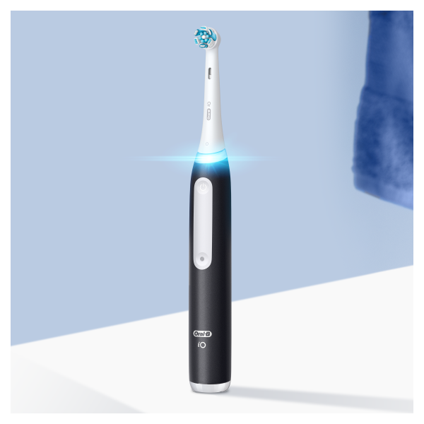 Oral-B iO Series 3 Matt Black/Ice Blue Duo elektrický zubní kartáček