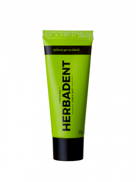 Herbadent Parodontol bylinný gel na dásně, 25 g