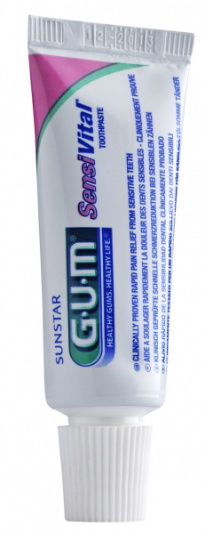 GUM SensiVital gelová zubní pasta pro citlivé zuby, 12 ml