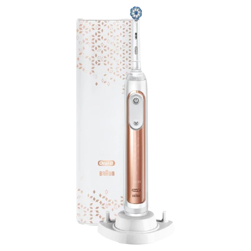 Oral-B Genius X 20100S Rose Gold Sensitive elektrický kartáček