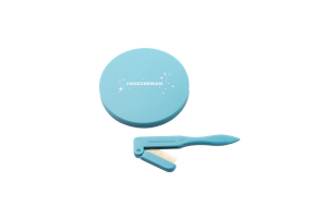 Tweezerman Limited collection Lash and Mirror Set - Majestic Turquoise hřebínek a zrcátko