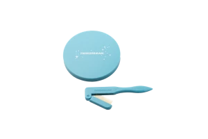 Tweezerman Limited collection Lash and Mirror Set - Majestic Turquoise hřebínek a zrcátko