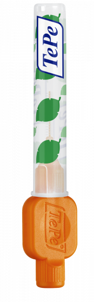 TePe Original mezizubní kartáčky z bioplastu 0,45 mm, oranžové, 6 ks