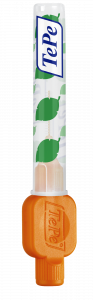TePe Original mezizubní kartáčky z bioplastu 0,45 mm, oranžové, 6 ks
