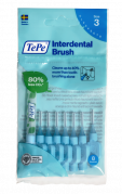 TePe Original mezizubní kartáčky z bioplastu 0,6 mm, modré, 8 ks
