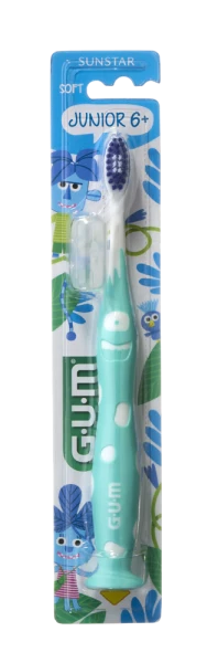 GUM Junior Jungle Buddies, dětský zubní kartáček (6 - 9 let)
