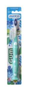 GUM Junior Jungle Buddies, dětský zubní kartáček (6 - 9 let)