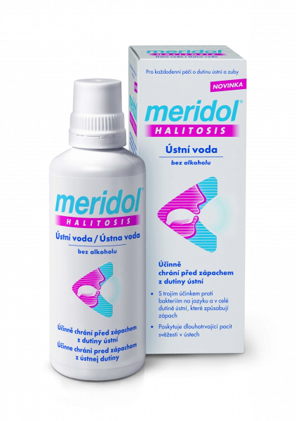 Meridol Halitosis ústní voda, 400 ml 