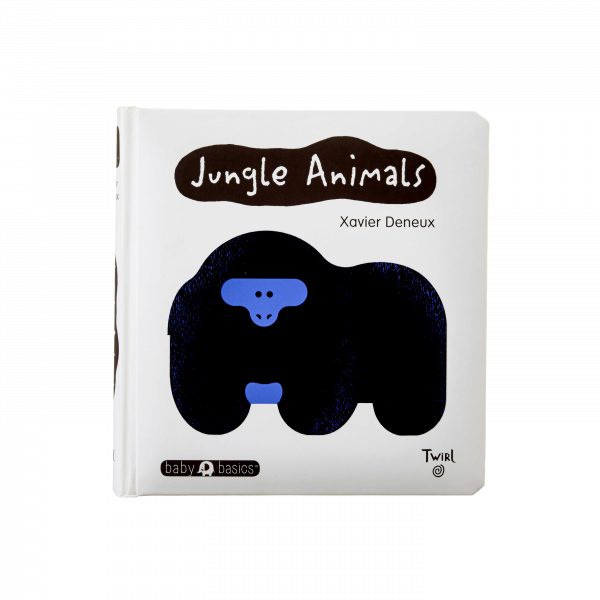 Zvířátka z džungle - kontrastní knížka