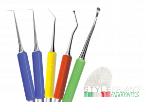 Deppeler Micro Apical Endo set Style Italiano Endodontics, 5 nástrojů v kazetě