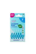 TePe Original mezizubní kartáčky z bioplastu 0,6 mm, modré, 6 ks, krabička