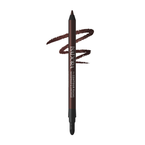 ISADORA Contour Kajal 62 Bronze Brown, voděodolná kajalová tužka na oči