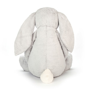 Jellycat Velký stříbrný králík 108 cm