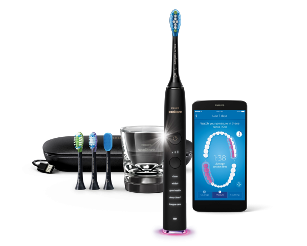 Philips Sonicare DiamondClean SMART Black HX9924/17, sonický kartáček