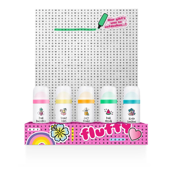 Bilou set miniatur sprchvoých pěn, Made With Love, 5x50 ml