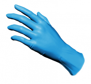 Medicom SafeTouch Advanced, nepudrované nitrilové rukavice S, modré, 100ks
