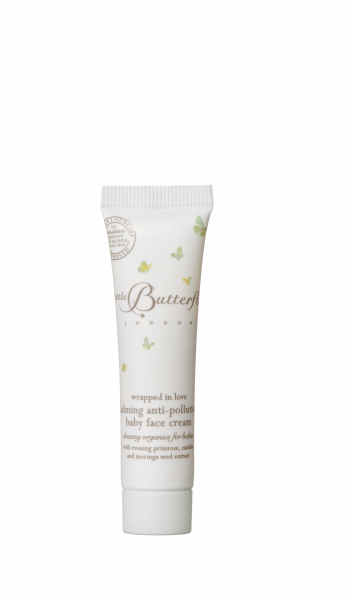 Little Butterfly Baby Wrapped in Love MINI zklidňující pleťový krém, 12,5 ml