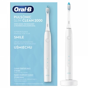 Oral-B Pulsonic Slim Clean 2000 White, sonický kartáček