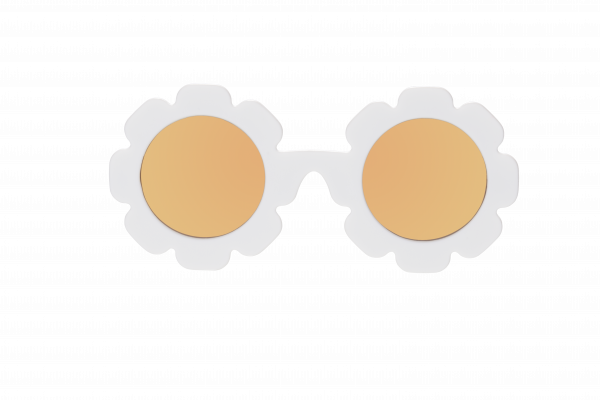 BABIATORS The Daisy polarizační sluneční brýle, bílé, 3-5 let