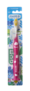 GUM Junior Jungle Buddies, dětský zubní kartáček (6 - 9 let)