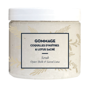 Les Thermes Marins de Saint Malo Tělový peeling z mušlí ústřic a posvátného lotosu, 280 g
