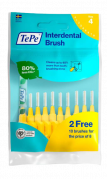 TePe Original mezizubní kartáčky z bioplastu 0,7 mm, žluté, 8+2 ks zdarma