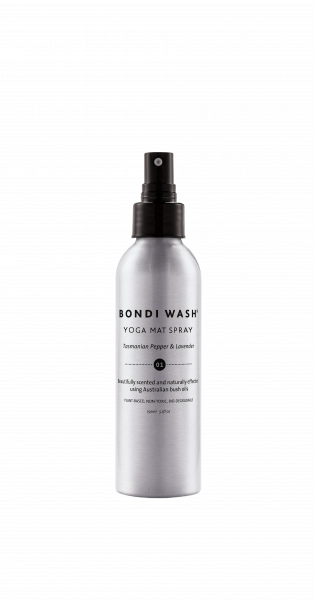 BONDI WASH Yoga mat spray - přírodní přípravek na očištění podložek na jógu, 150 ml
