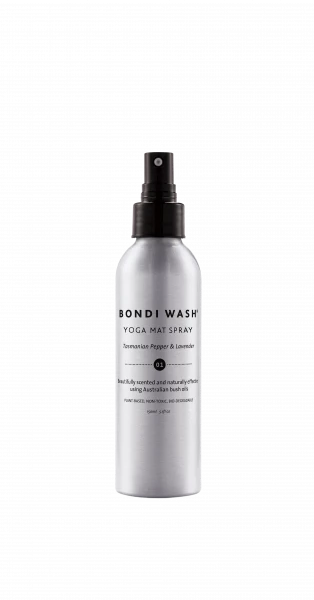 BONDI WASH Yoga mat spray - přírodní přípravek na očištění podložek na jógu, 150 ml
