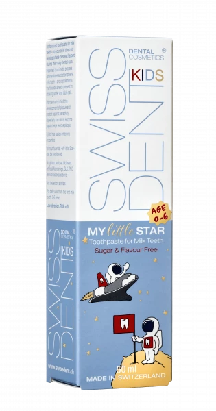 SWISSDENT KIDS My Little Star dětská zubní pasta, 50 ml