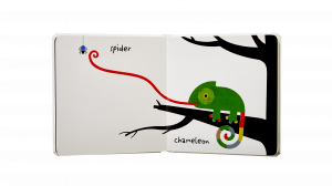 Zvířátka z džungle - kontrastní knížka