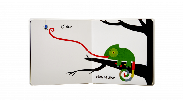 Zvířátka z džungle - kontrastní knížka