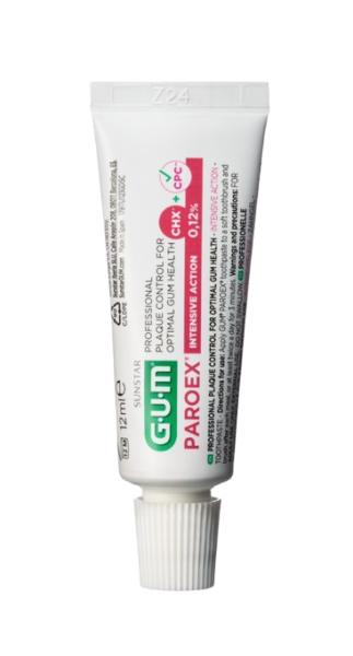 GUM PAROEX zubní gel (CHX 0,12 % + CPC 0,05 %), 12 ml