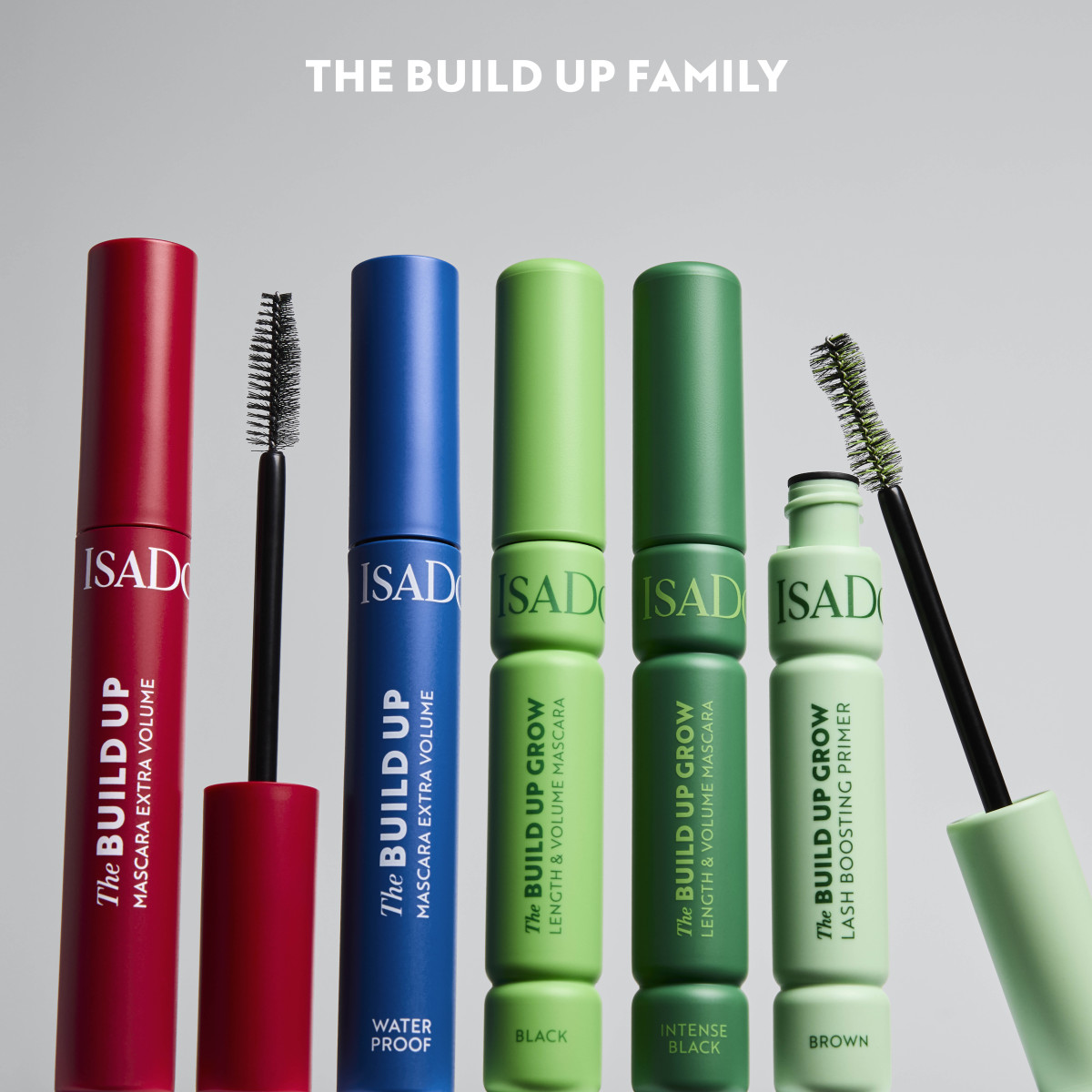 ISADORA The Build Up Grow Lash Boosting Primer, posilující báze pod řasenku 02 Brown