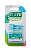 GUM Soft-Picks Regular Comfort Flex Mint, ISO 0, 40 ks