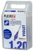 Tandex Flexi mezizubní kartáčky fialové 1,2 mm, 6 ks