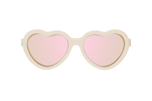 BABIATORS Polarized Hearts Sweet Cream, polarizační zrcadlové sluneční brýle, krémové, 6+