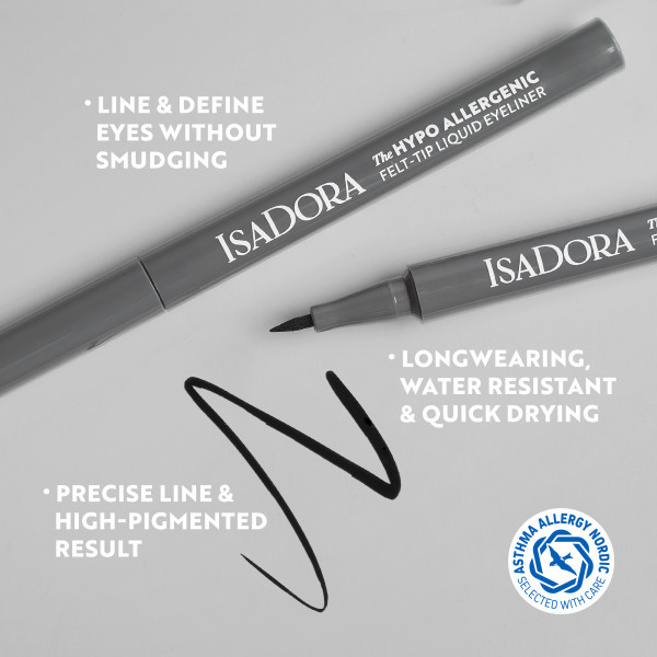 ISADORA Hypo-Allergenic Eyeliner 30, Hypoalergenní oční linky